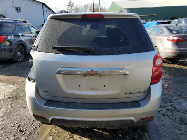 2GNFLNEK0C6256277 - 2012 CHEVROLET EQUINOX LT SILVER photo 6