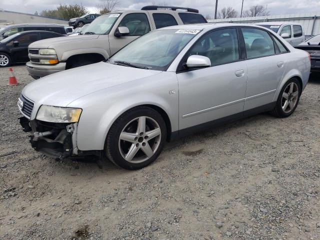 WAULC68E93A243065 - 2003 AUDI A4 1.8T QUATTRO SILVER photo 1