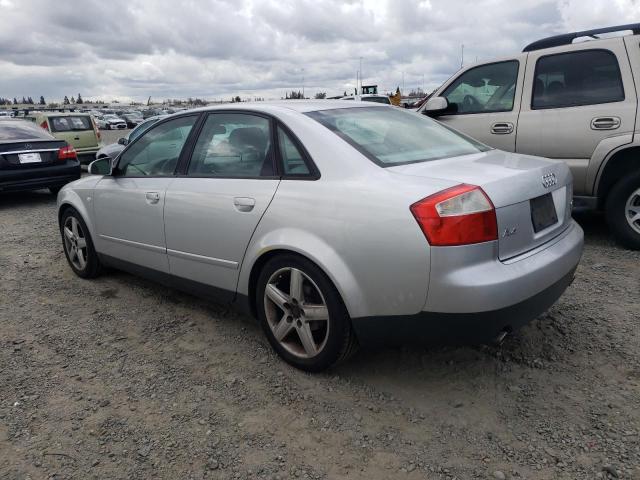 WAULC68E93A243065 - 2003 AUDI A4 1.8T QUATTRO SILVER photo 2