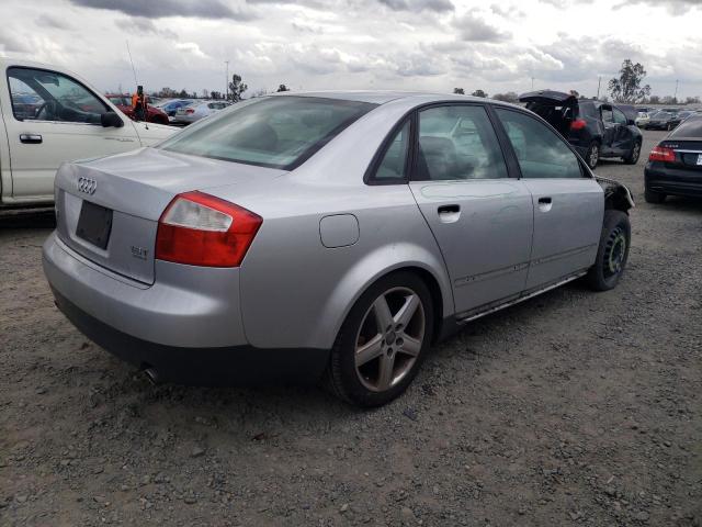 WAULC68E93A243065 - 2003 AUDI A4 1.8T QUATTRO SILVER photo 3