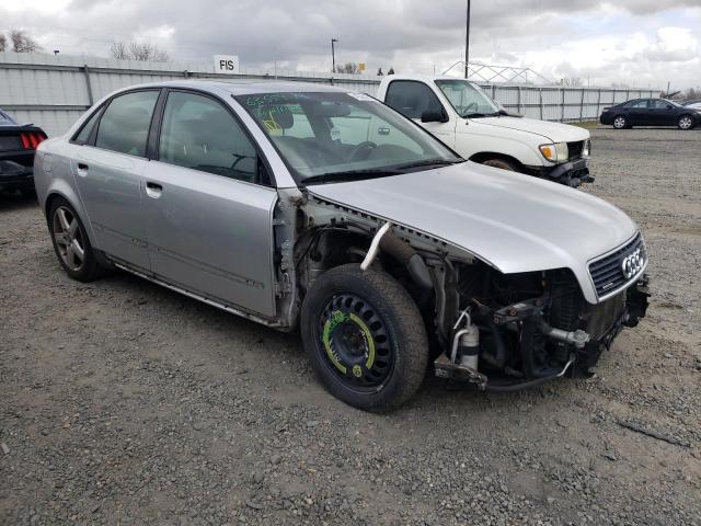 WAULC68E93A243065 - 2003 AUDI A4 1.8T QUATTRO SILVER photo 4