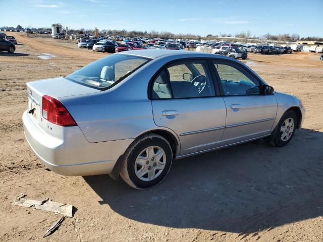 1HGES16643L023240 - 2003 HONDA CIVIC LX SILVER photo 3