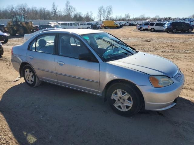 1HGES16643L023240 - 2003 HONDA CIVIC LX SILVER photo 4