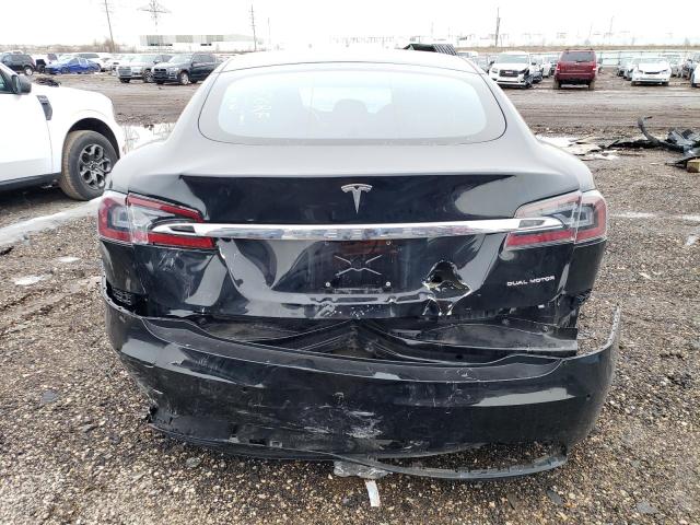 5YJSA1E20KF330280 - 2019 TESLA MODEL S Սև լուսանկար 6
