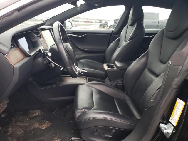 5YJSA1E20KF330280 - 2019 TESLA MODEL S Սև լուսանկար 7