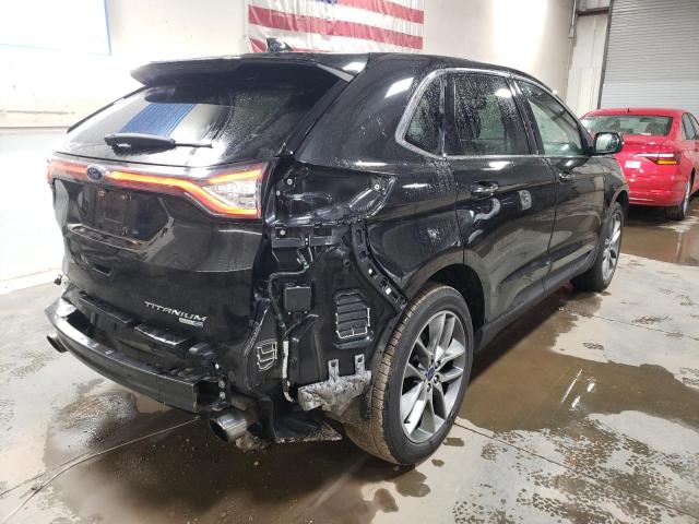 2FMPK4K95FBC12973 - 2015 FORD EDGE TITANIUM BLACK photo 3