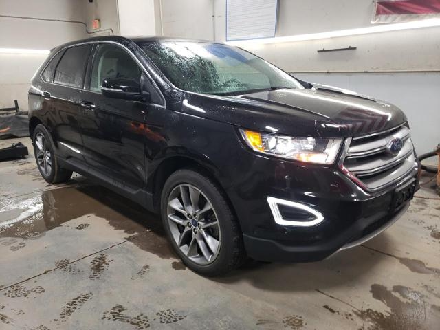 2FMPK4K95FBC12973 - 2015 FORD EDGE TITANIUM BLACK photo 4