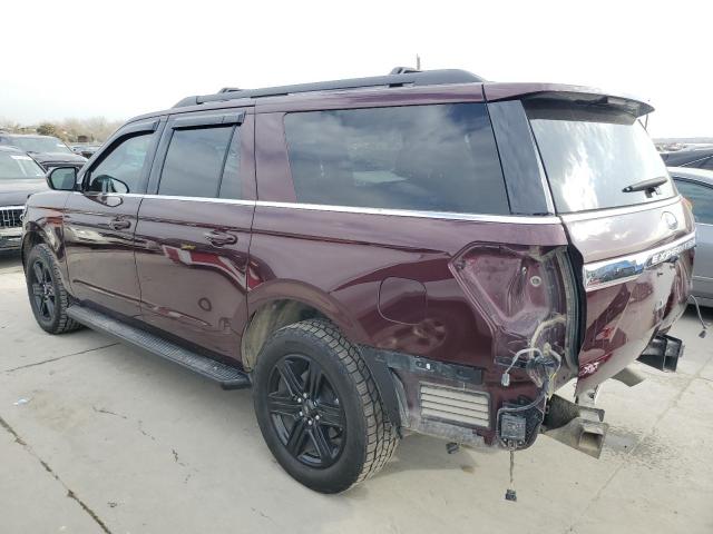 1FMJK1HT4MEA79843 - 2021 FORD EXPEDITION MAX XLT MAROON photo 2