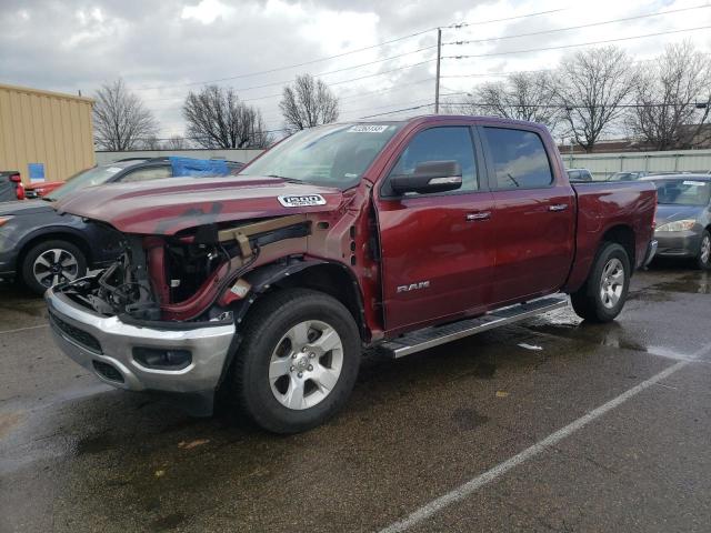 1C6SRFFTXLN329161 - 2020 RAM 1500 BIG HORN/LONE STAR MAROON photo 1