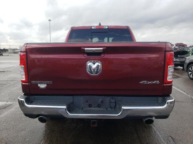 1C6SRFFTXLN329161 - 2020 RAM 1500 BIG HORN/LONE STAR MAROON photo 6