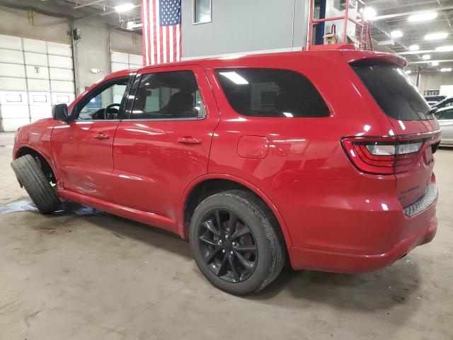 1C4RDJDG8HC817476 - 2017 DODGE DURANGO GT RED photo 2