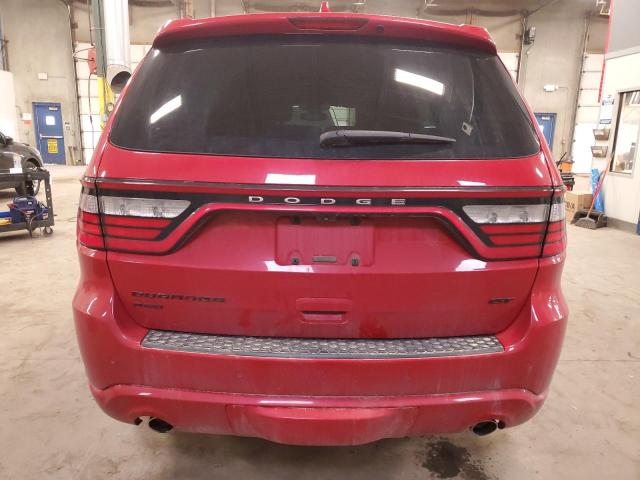 1C4RDJDG8HC817476 - 2017 DODGE DURANGO GT RED photo 6