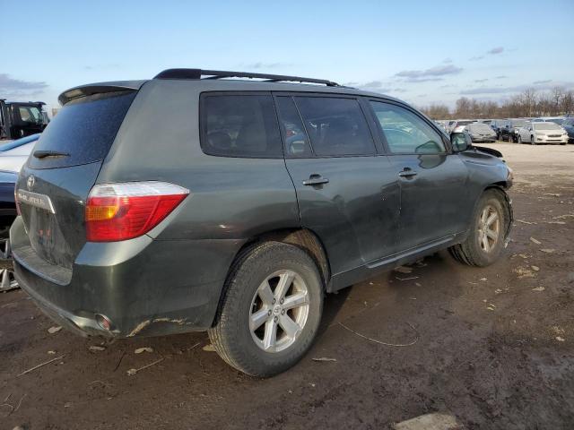 JTEDA41A792006470 - 2009 TOYOTA HIGHLANDER GREEN photo 3