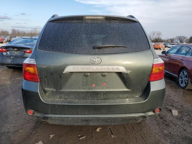 JTEDA41A792006470 - 2009 TOYOTA HIGHLANDER GREEN photo 6