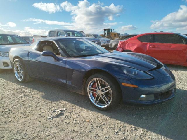 1G1YY26E365107249 - 2006 CHEVROLET CORVETTE Z06 BLUE photo 4