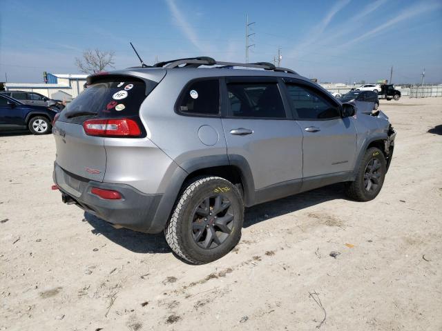 1C4PJMBS1EW161298 - 2014 JEEP CHEROKEE TRAILHAWK 银色 照片 3