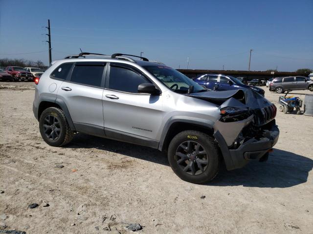 1C4PJMBS1EW161298 - 2014 JEEP CHEROKEE TRAILHAWK 银色 照片 4