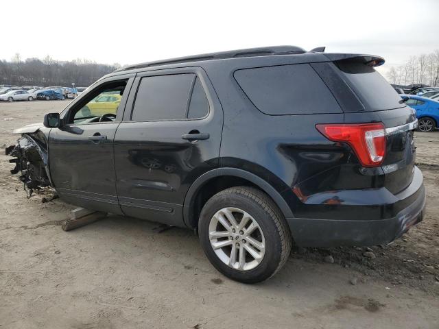 1FM5K8B86GGC94941 - 2016 FORD EXPLORER BLACK photo 2