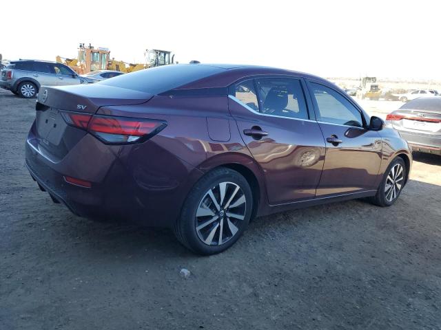 3N1AB8CV6PY259325 - 2023 NISSAN SENTRA SV MAROON photo 3