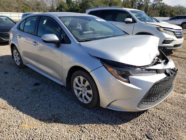 JTDEPMAE8MJ137755 - 2021 TOYOTA COROLLA LE SILVER photo 4