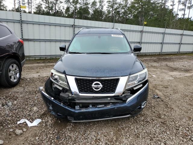 5N1AR2MN9FC611949 - 2015 NISSAN PATHFINDER S BLUE photo 5