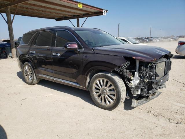 KM8R54HE5LU136259 - 2020 HYUNDAI PALISADE LIMITED MAROON photo 4