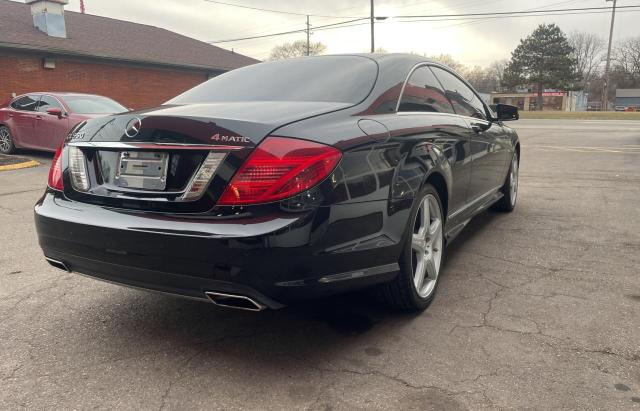 WDDEJ9EB5BA027277 - 2011 MERCEDES-BENZ CL 550 4MATIC BLACK photo 4