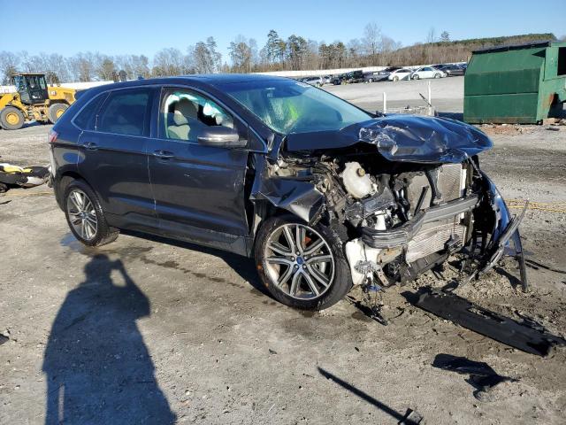 2FMPK3K99KBC68337 - 2019 FORD EDGE TITANIUM GRAY photo 4