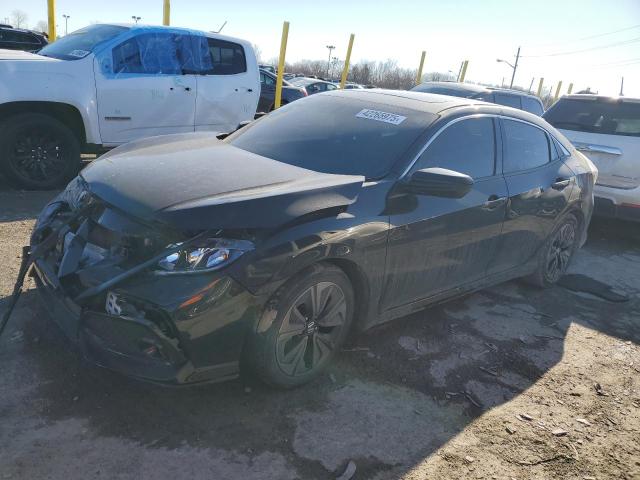 SHHFK7H74HU201149 - 2017 HONDA CIVIC EXL შავი ფოტო 1