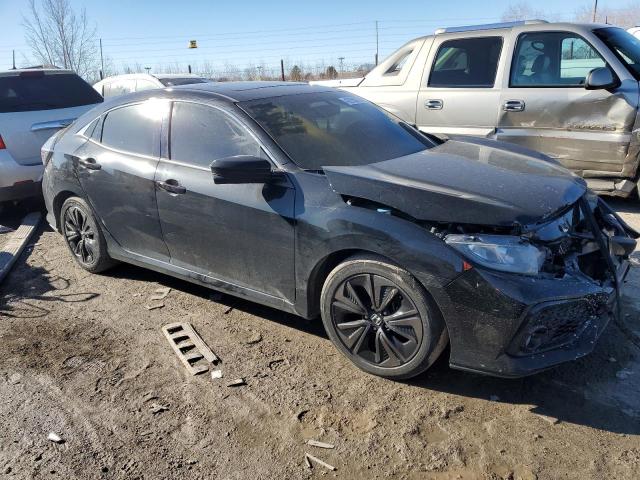 SHHFK7H74HU201149 - 2017 HONDA CIVIC EXL შავი ფოტო 4