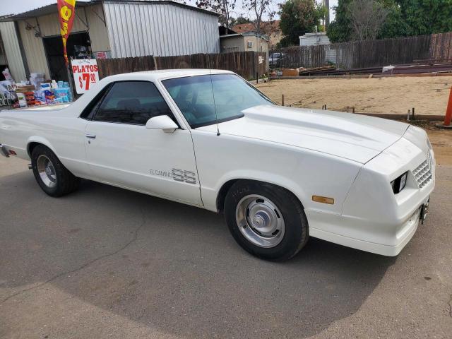 3GCCW80H0HS903981 - 1987 CHEVROLET EL CAMINO WHITE photo 1