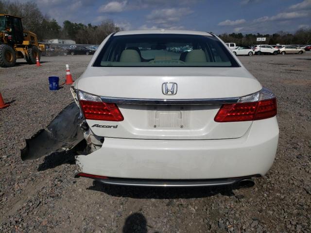 1HGCR2F8XFA233643 - 2015 HONDA ACCORD EXL WHITE photo 6