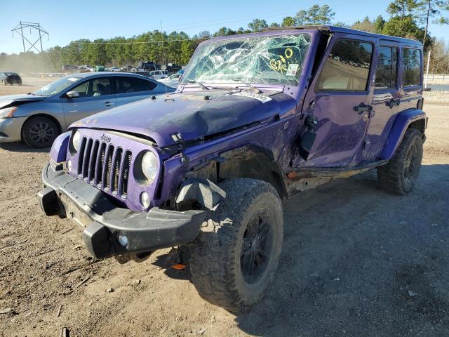 1C4BJWEG7HL653725 - 2017 JEEP WRANGLER U SAHARA PURPLE photo 1