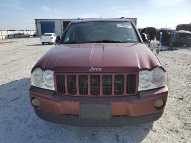 1J8HS48P97C558758 - 2007 JEEP GRAND CHER LAREDO RED photo 5