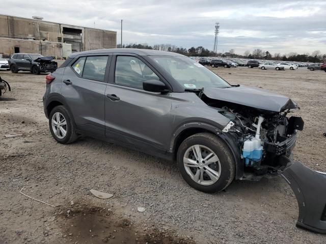 3N1CP5BV6PL528706 - 2023 NISSAN KICKS S GRAY photo 4