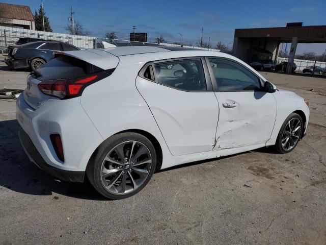 KMHTG6AF0KU012803 - 2019 HYUNDAI VELOSTER BASE WHITE photo 3