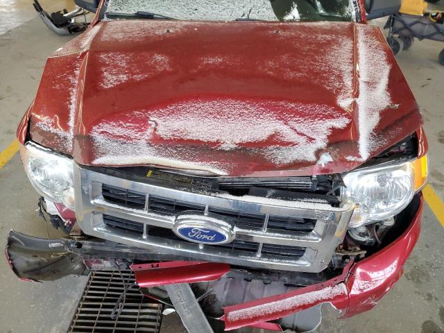 1FMCU0D79AKC76185 - 2010 FORD ESCAPE XLT RED photo 11