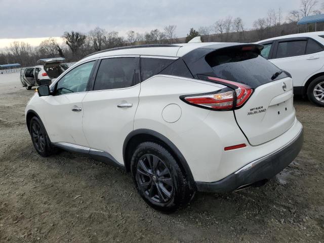 5N1AZ2MGXHN167862 - 2017 NISSAN MURANO S WHITE photo 2