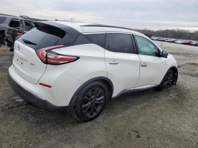 5N1AZ2MGXHN167862 - 2017 NISSAN MURANO S WHITE photo 3