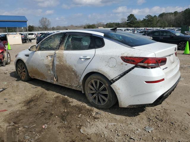 5XXGU4L12KG342744 - 2019 KIA OPTIMA EX WHITE photo 2