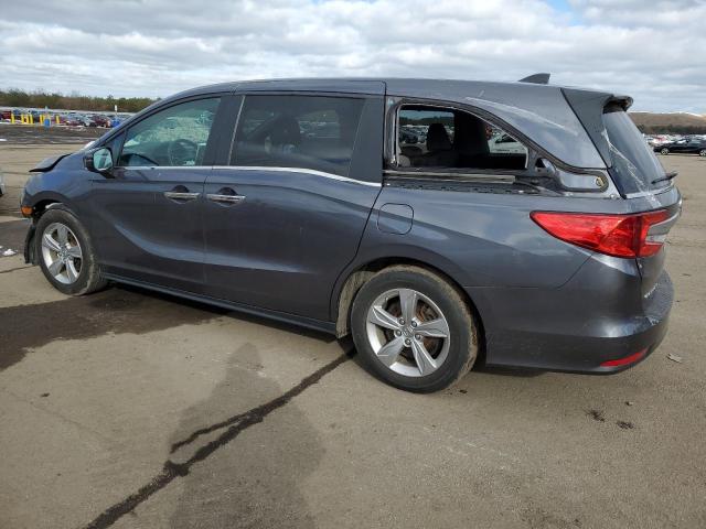 5FNRL6H55KB119104 - 2019 HONDA ODYSSEY EX GRAY photo 2