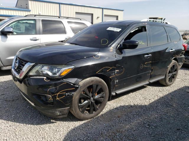 5N1DR2MN3HC622591 - 2017 NISSAN PATHFINDER S BLACK photo 1