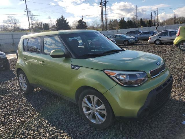 KNDJP3A5XF7750050 - 2015 KIA SOUL + GREEN photo 4