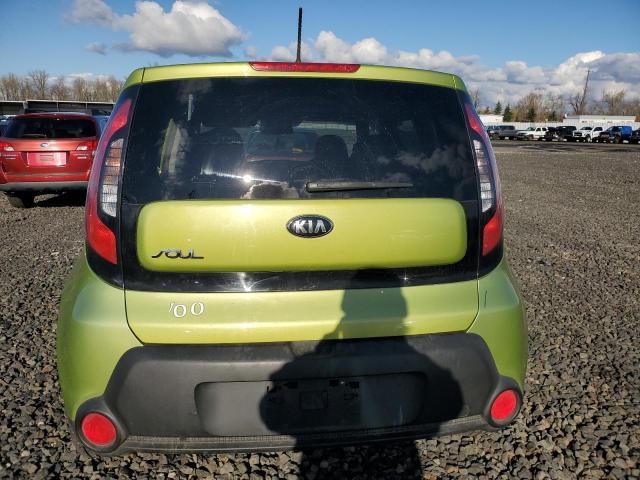 KNDJP3A5XF7750050 - 2015 KIA SOUL + GREEN photo 6