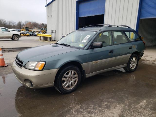 4S3BH665XY7646981 - 2000 SUBARU LEGACY OUTBACK GREEN photo 1