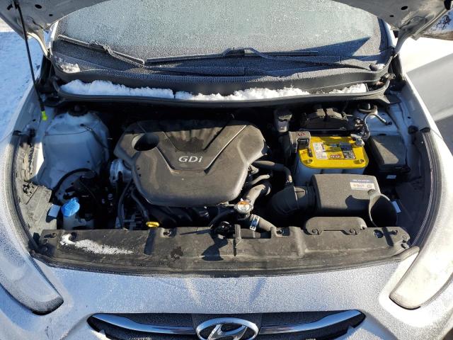 KMHCT5AE3HU327262 - 2017 HYUNDAI ACCENT SE SILVER photo 11