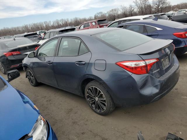 5YFBURHE4FP277864 - 2015 TOYOTA COROLLA L BLUE photo 2