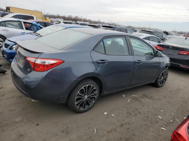 5YFBURHE4FP277864 - 2015 TOYOTA COROLLA L BLUE photo 3