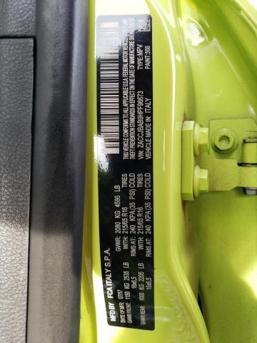 ZACCJBAB9HPF96673 - 2017 JEEP RENEGADE SPORT Կանաչ լուսանկար 10