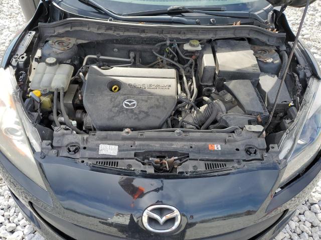 JM1BL1UF9C1532060 - 2012 MAZDA 3 I BLACK photo 11